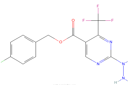 5-（4-氯苄氧基羰基）-4-（三氟甲基）嘧啶-2-基肼