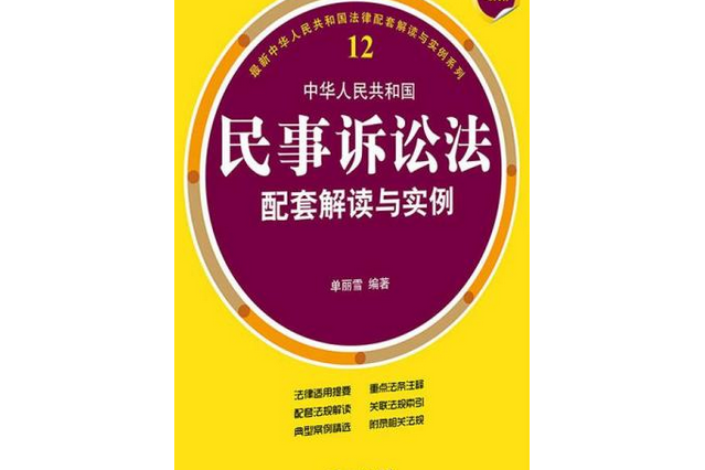 最新中華人民共和國民事訴訟法配套解讀與實例