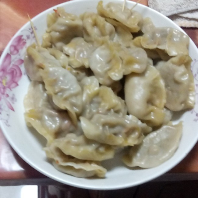 雙色蘿蔔餃子