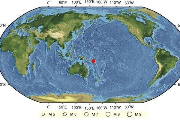 11·16索羅門群島地震