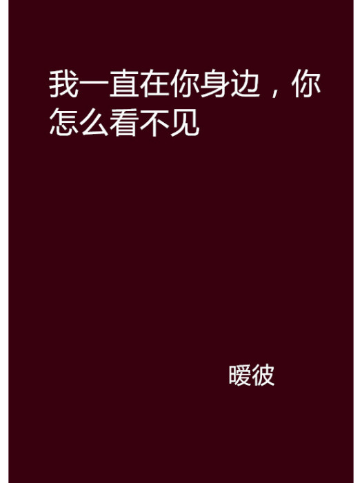 我一直在你身邊，你怎么看不見