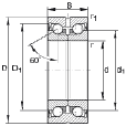 ZKLN4075-2Z軸承