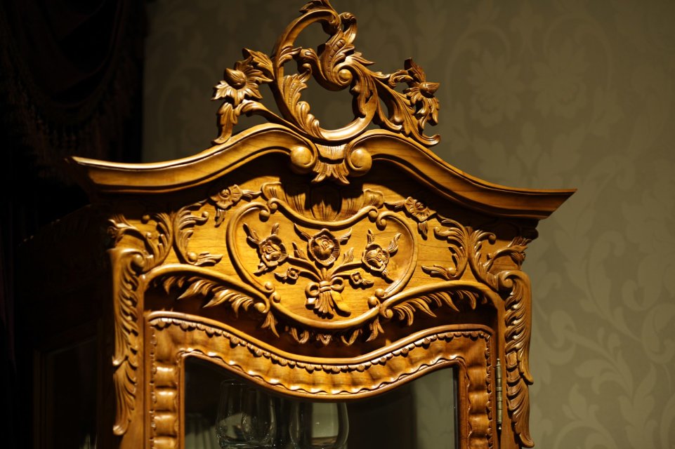 古典歐式家具細節