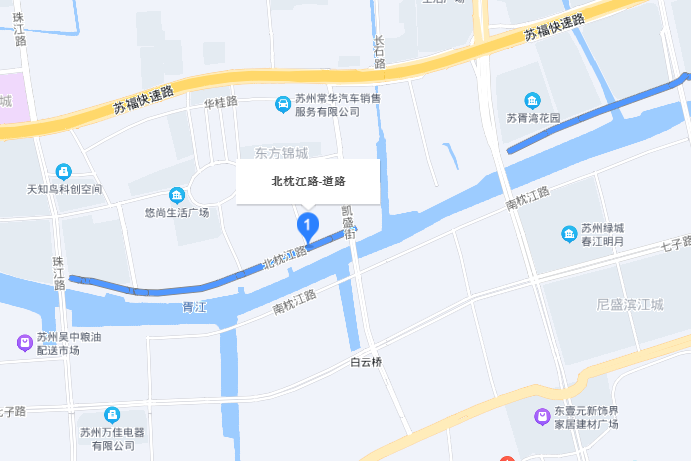 北枕江路