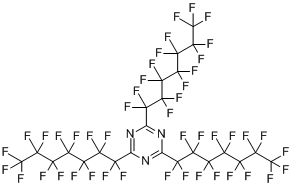 2,4,6-三（全氟庚基）-1,3,5-三嗪