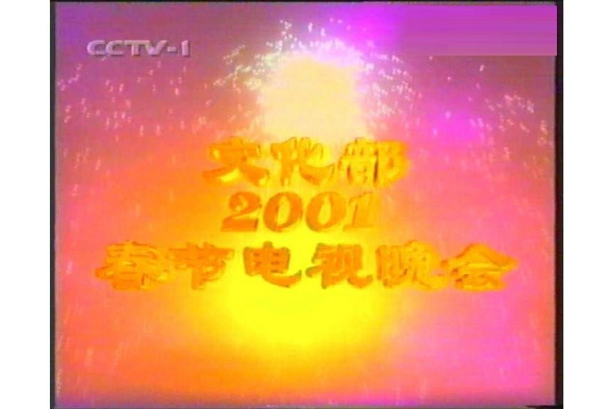 2001年文化部春節電視晚會