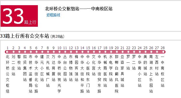 邯鄲公交33路