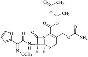 頭孢呋辛酯片