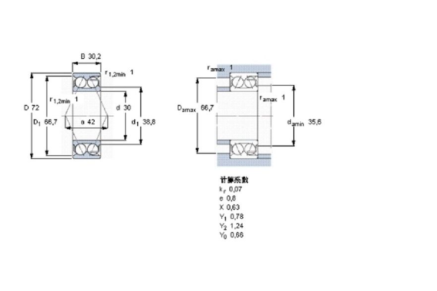 SKF 5306E軸承