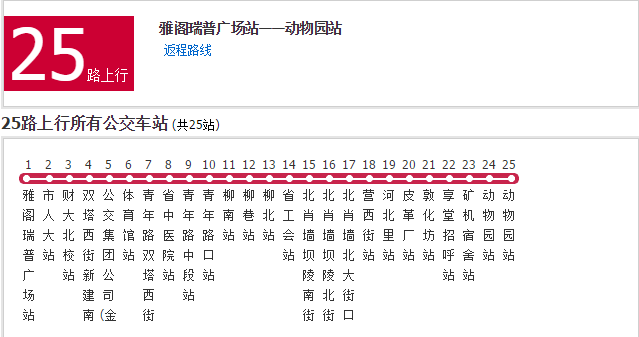 太原公交25路