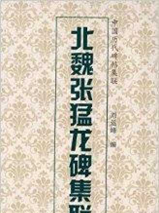 中國歷代碑帖集聯：北魏張猛龍碑集聯