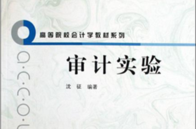 高等院校會計學教材系列·審計實驗