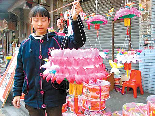 高陵民間花燈紙紮