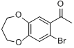 7-乙醯基-8-溴-3,4-二氫-2H-1,5-苯並二塞平
