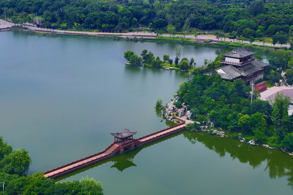 湖北黃岡遺愛湖國家濕地公園