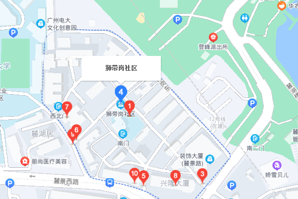 麓景路獅帶崗西