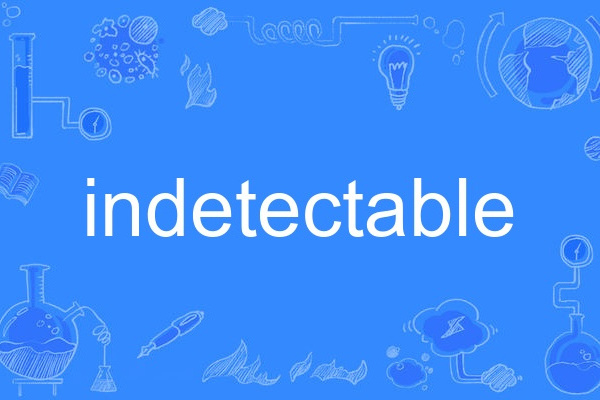 indetectable