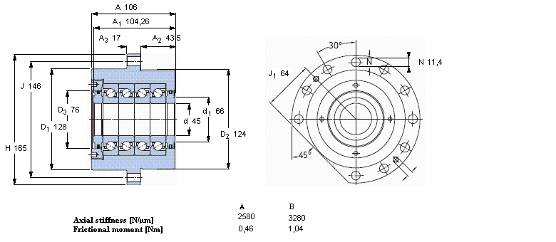 SKF FBSA209/QBC軸承