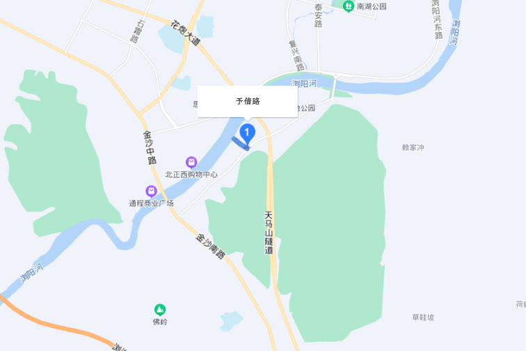 予倩西路