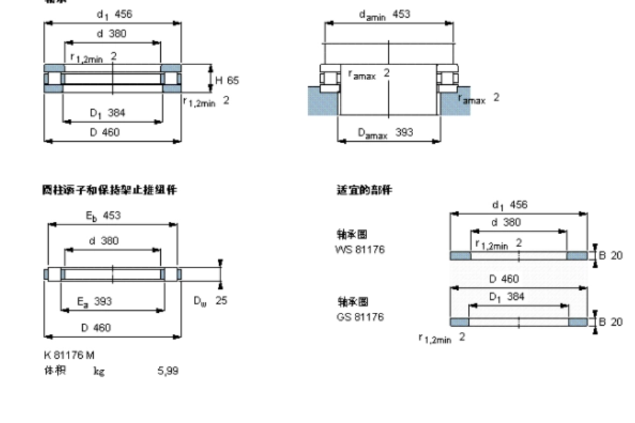 SKF 81176M軸承