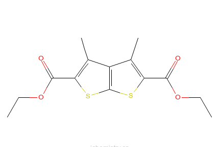 3,4-二甲基(2,3-b)-噻吩-2,5-二羧酸二乙酯