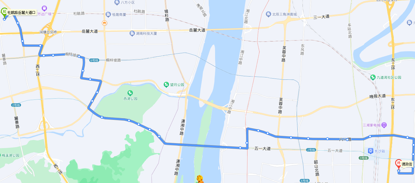 長沙公交301路