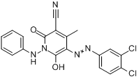 5-[（3,4-二氯苯基）偶氮]-1,2-二氫-6-羥-4-甲基-2-氧代-1-苯氨基-3-吡啶腈