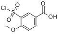 3-氯磺醯基-4-甲氧基苯甲酸