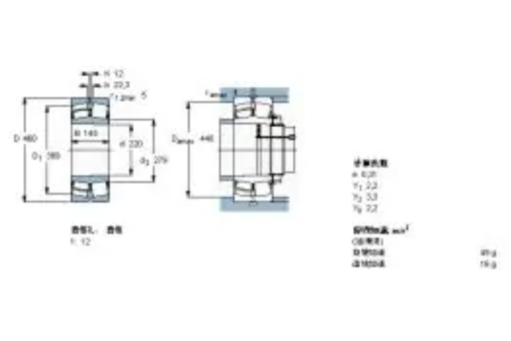 SKF 22344CCKJA-W33VA405軸承