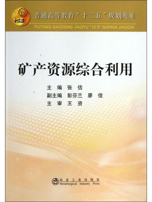 礦產資源綜合利用(2020年冶金工業出版社出版的圖書)