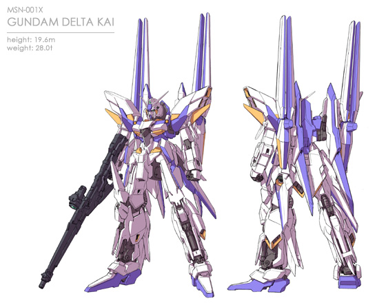 MSN-001X Gundam Delta Kai