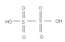 連二硫酸
