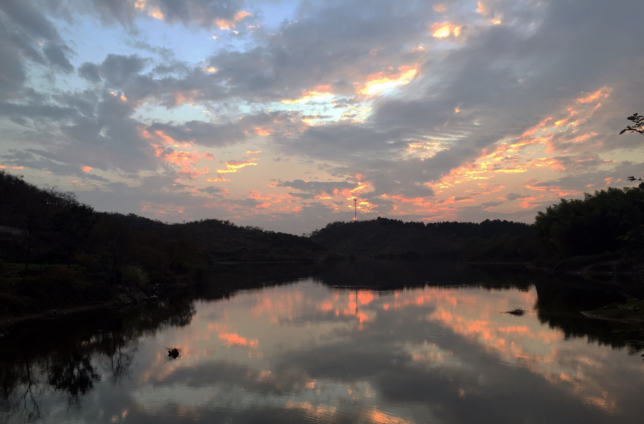 夕陽美景