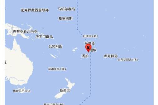 2·28湯加群島地震