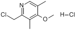 2-氯甲基-3,5-二甲基-4-甲氧基吡啶鹽酸鹽