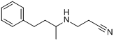 3-[（1-甲基-3-苯基丙基）氨基]丙腈