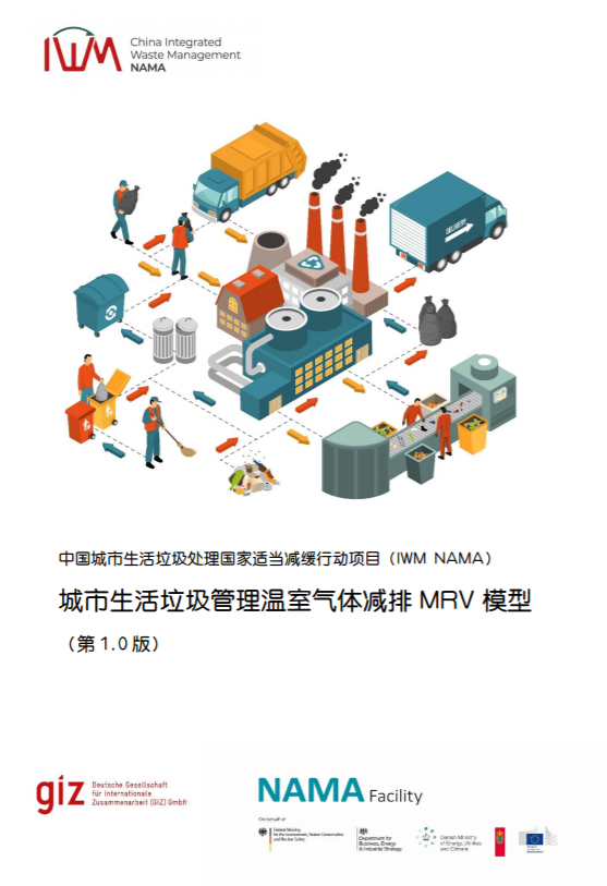 中國城市生活垃圾管理溫室氣體減排MRV模型