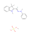 1,3,3-三甲基-2-[（甲基苯基亞肼基）甲基]-3H-吲哚翁硫酸甲酯鹽