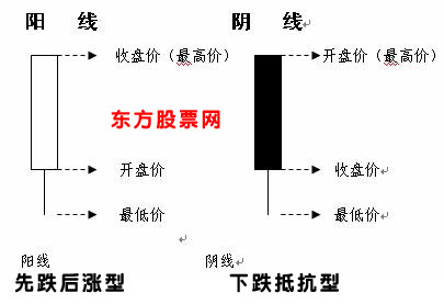 陽線、陰線