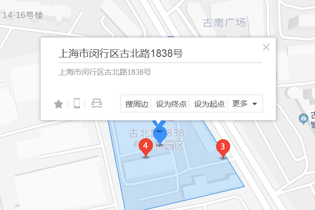 古北路1838號