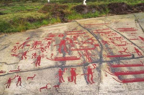 大黑溝岩刻畫