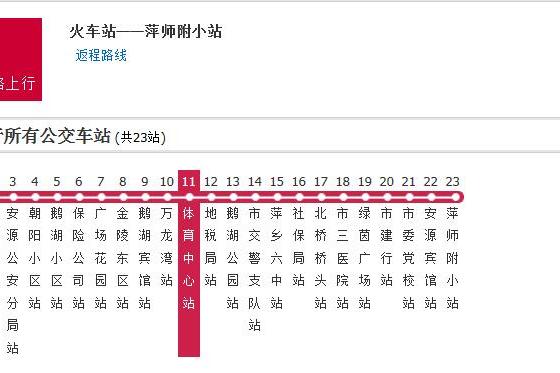 萍鄉公交7路