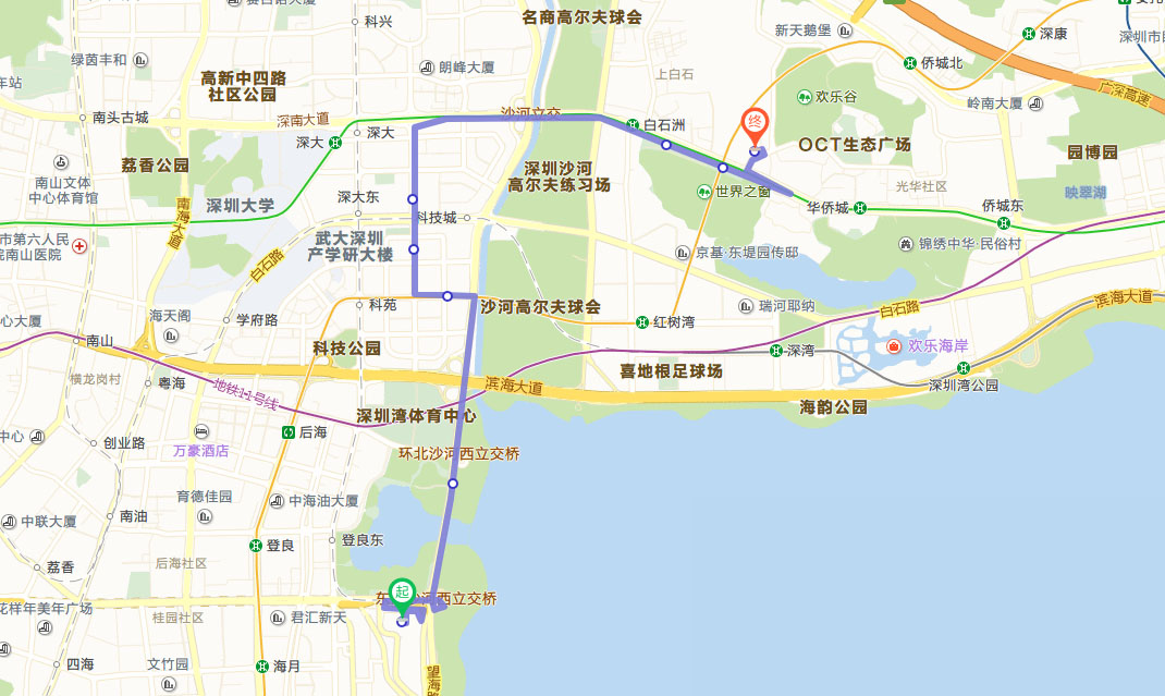 深圳公交90路