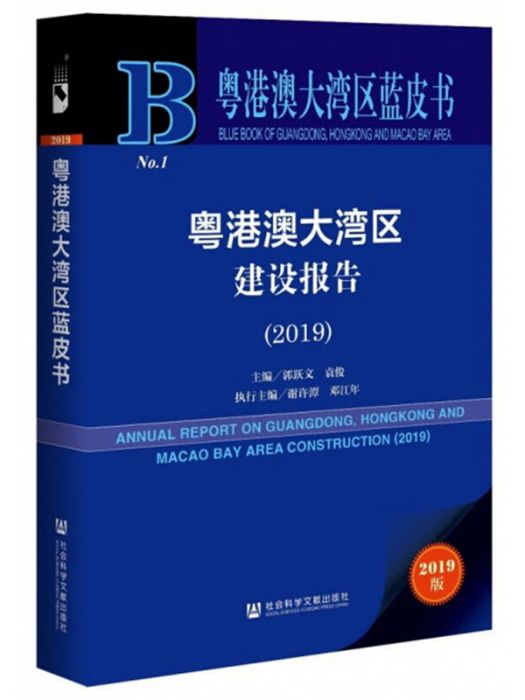 粵港澳大灣區建設報告(2019)/粵港澳大灣區藍皮書