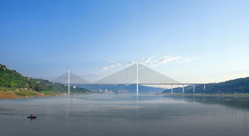 水土嘉陵江大橋(重慶繞城高速公路水土嘉陵江大橋)