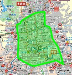 貴陽一環路地圖