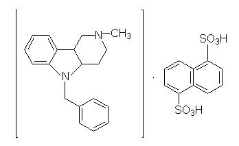 美海屈林萘二磺酸鹽