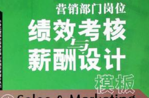 行銷部門崗位績效考核與薪酬設計模板