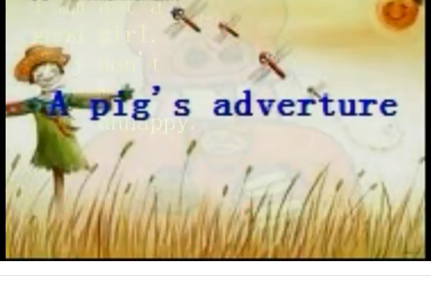 A pig\x27s adventure