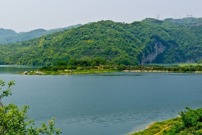 湯渡河水庫